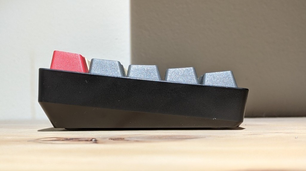 Side view of the Epomaker GK68XS mechanical keyboard
